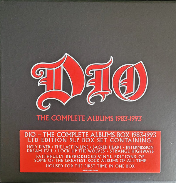 DIO - COMPLETE ALBUMS 1983-1993 (7LP)