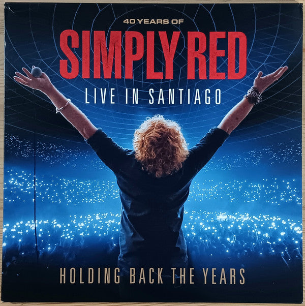 SIMPLY RED - HOLDING BACK THE YEARS: LIVE IN SANTIAGO (3LP/CLEAR/YELLOW & BLACK MARBLED VINYL/180G/NUMBERED)
