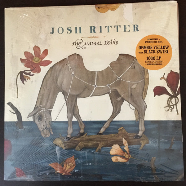 RITTER JOSH - ANIMAL YEARS (YELLOW W/ BLACK SWIRL VINYL)