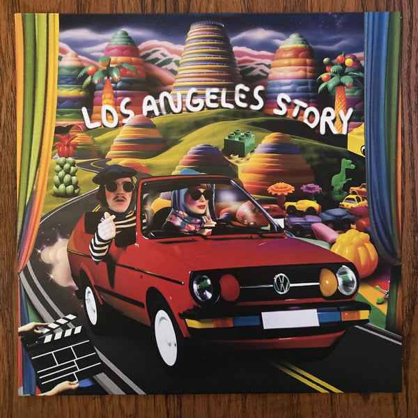 CHERRY,PAUL - LOS ANGELES STORY (CLEAR W/ RED & BLACK SWIRL VINYL)