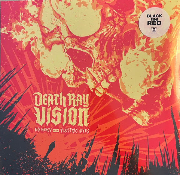 DEATH RAY VISION - NO MERCY FROM ELECTRIC EYES (BLACK IN RED VINYL)
