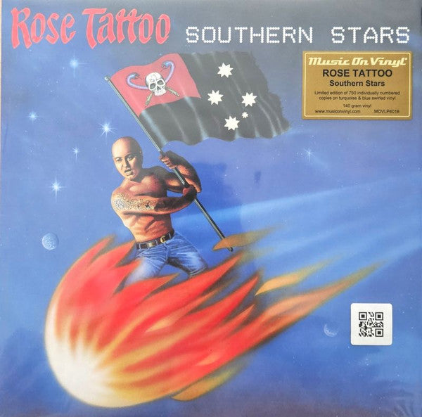 ROSE TATTOO - SOUTHERN STARS (TURQUOISE & BLUE SWIRLED VINYL/140G/NUMBERED)