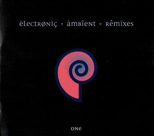 CARTER,CHRIS - ELECTRONIC AMBIENT REMIXES ONE