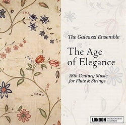 VARIOUS ARTISTS - AGE OF ELEGANCE: EIGHTEENTH CENTURY MUSIC FOR FLUTE & STRINGS