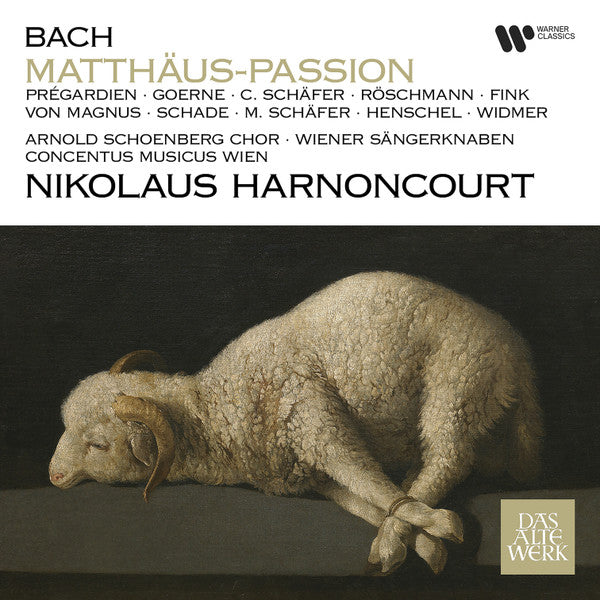 HARNONCOURT,NIKOLAUS - BACH MATTHAUS-PASSION (180G)
