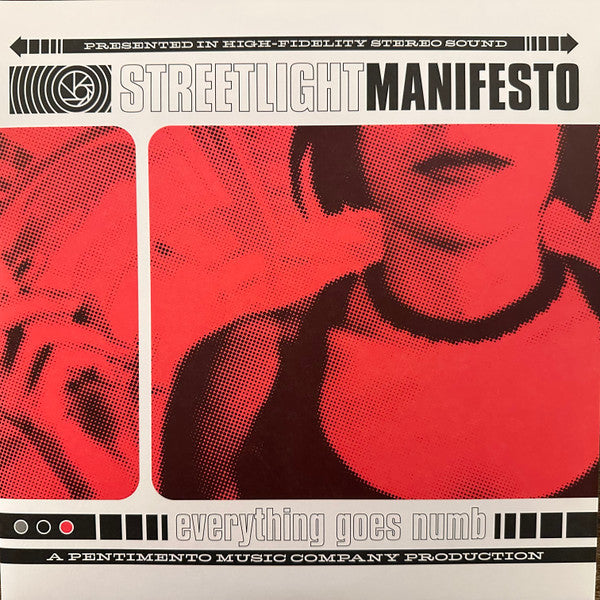 STREETLIGHT MANIFESTO - EVERYTHING GOES NUMB (2LP/CLEAR VINYL/REISSUE)