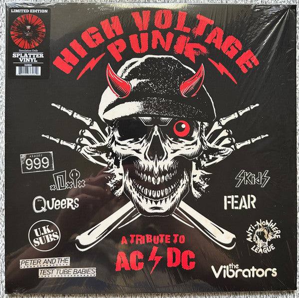 VARIOUS ARTISTS - PUNK TRIBUTE TO AC/DC (SPLATTER VINYL)
