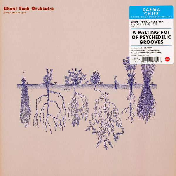 GHOST FUNK ORCHESTRA - NEW KIND OF LOVE (TRANSPARENT RED VINYL) (I)