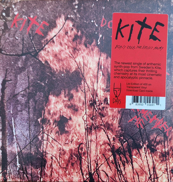 KITE - DON'T TAKE THE LIGHT AWAY / REMEMBER ME (TRANSPARENT CLEAR 7INCH)