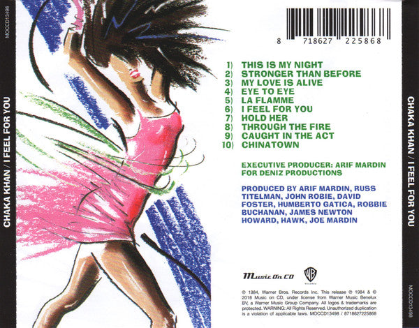 CHAKA KHAN - I FEEL FOR YOU (24BIT REMASTER)