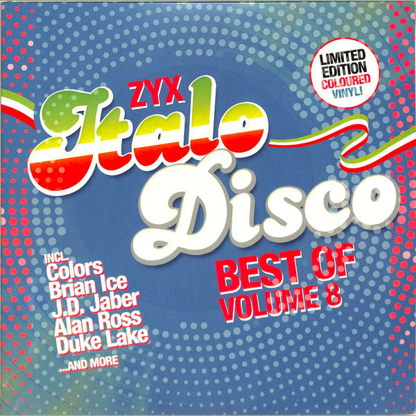 VARIOUS ARTISTS - ZYX ITALO DISCO: BEST OF VOL. 8 (2LP/BLUE/PINK MARBLE VINYL)