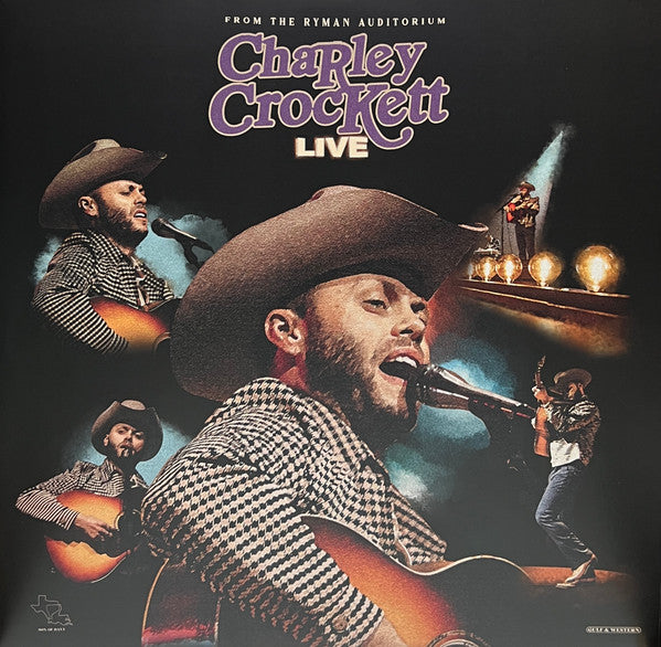 CROCKETT,CHARLEY - LIVE FROM THE RYMAN (2LP)