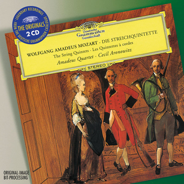 AARONOWITZ / AMADEUS QUARTET - MOZART: STRING QUINTETS