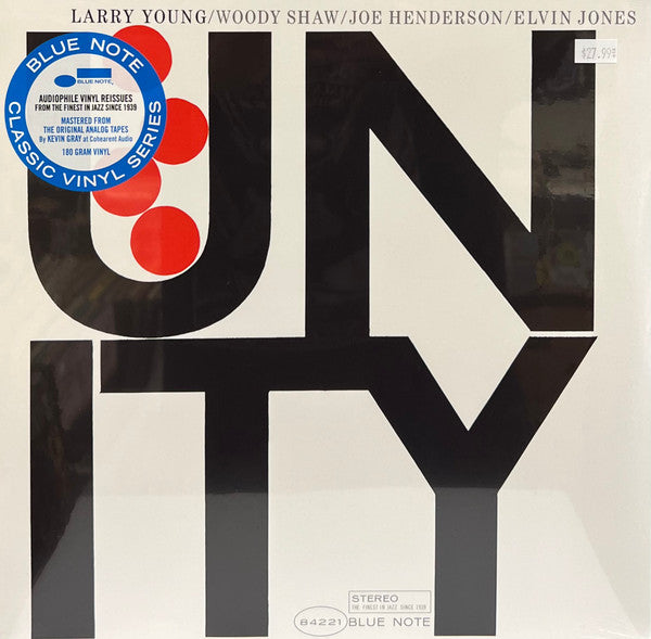 YOUNG LARRY - UNITY (BLUE NOTE CLASSIC VINYL SERIES)