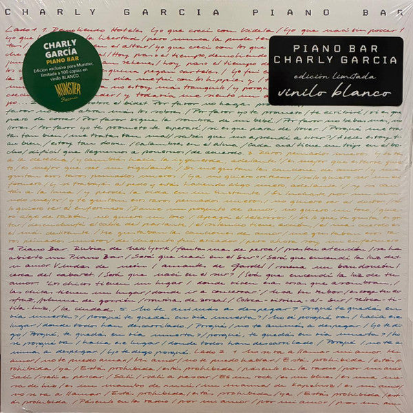 GARCIA,CHARLY - PIANO BAR