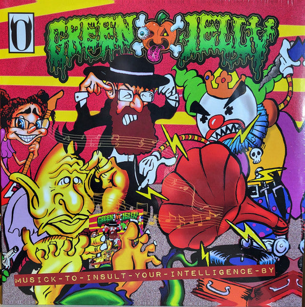 GREEN JELLY - MUSICK TO INSULT YOUR INTELLIGENCE BY (ORANGE/BLACK SPLATTER VINYL/REMASTERED)