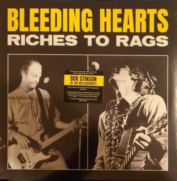 BLEEDING HEARTS - RICHES TO RAGS (X) (RED VINYL)