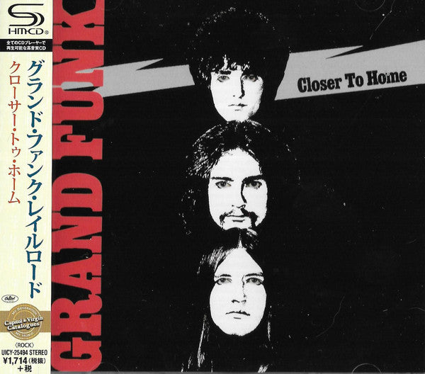 GRAND FUNK RAILROAD - CLOSER TO HOME