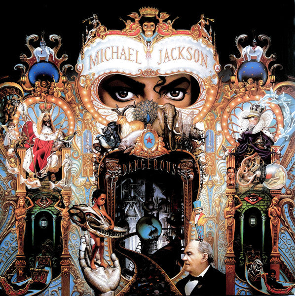 JACKSON,MICHAEL - DANGEROUS (2LP/RED BLACK SMOKE VINYL)