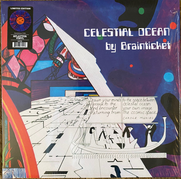 BRAINTICKET - CELESTIAL OCEAN (BLUE/RED VINYL)