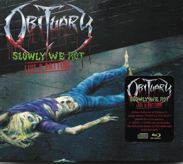 OBITUARY - SLOWLY WE ROT (CD/BLU-RAY)