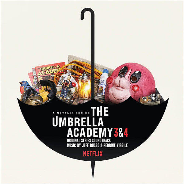 RUSSO,JEFF & PERRINE VIRGILE - UMBRELLA ACADEMY 3 & 4 (OST/2LP/LIMITED EDITION/BLACK/WHITE SPLATTER VINYL )