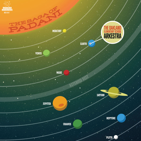 OAKLAND ELEMENTARY SCHOOL ARKESTRA - SAGA OF PADANI (CLEAR WITH SUNRAYS VINYL)
