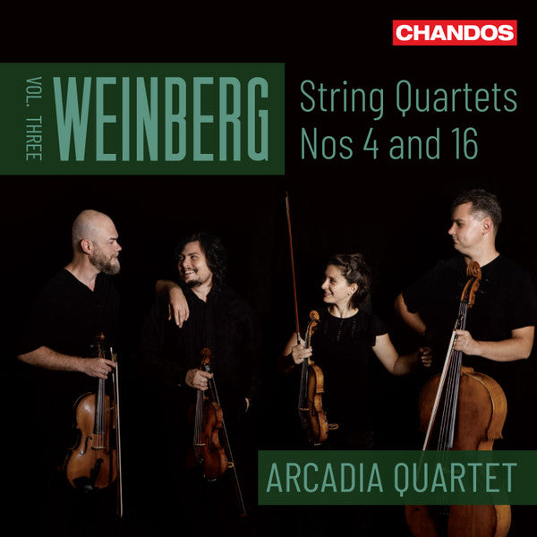 ARCADIA QUARTET - WEINBERG: STRING QUARTETS