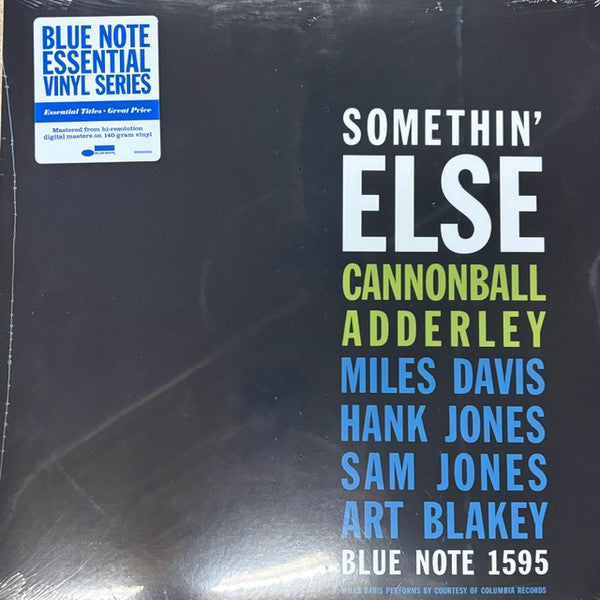 ADDERLEY CANNONBALL - SOMETHIN ELSE (BLUE NOTE ESSENTIALS SERIES)