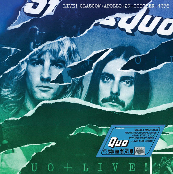 STATUS QUO - LIVE IN GLASGOW (2LP)