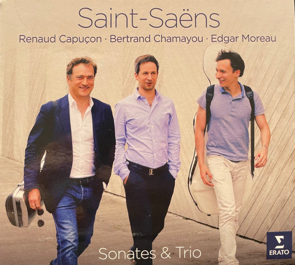 CAPUCON,RENAUD; EDGAR MOREAU; BERTRAND CHAMAYOU - SAINT-SAENS SONATES ET TRIO