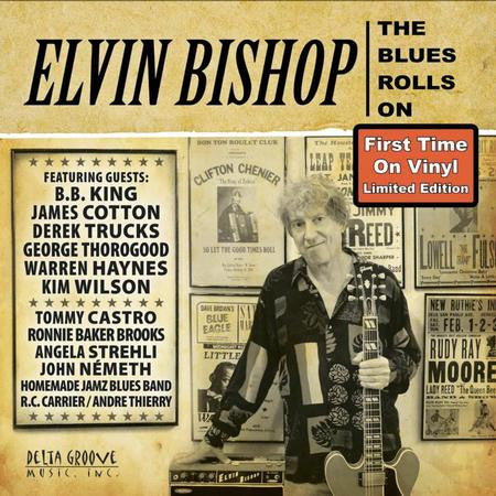BISHOP,ELVIN - BLUES ROLLS ON