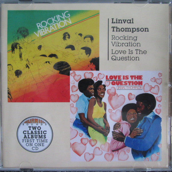 THOMPSON,LINVAL - ROCKING VIBRATION / LOVE IS THE QUESTION