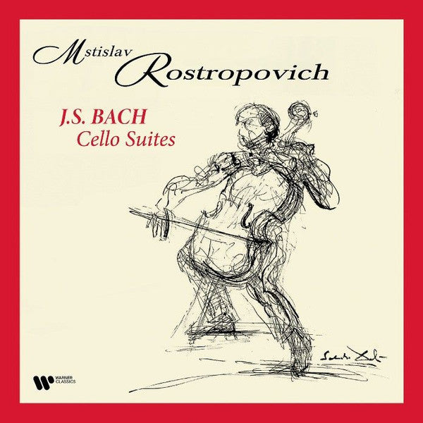 MSTISLAV ROSTROPOVICH - BACH CELLO SUITES (4LP/180G/IMPORT)