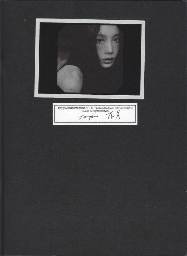 TAEYEON - TO. X (5TH MINI ALBUM/B VERSION)