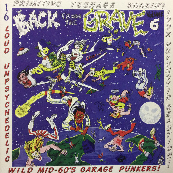 VARIOUS ARTISTS - BACK FROM THE GRAVE VOLUME 6 (REMASTERED) (GATEFOLD)