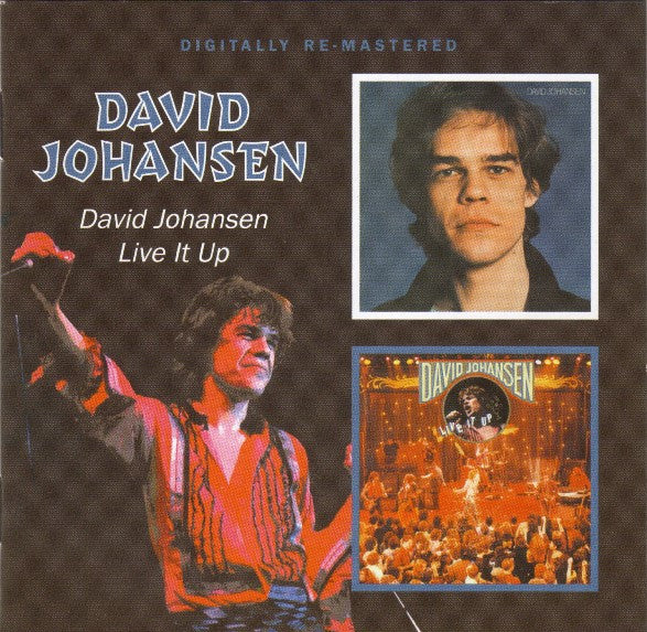 DAVID JOHANSEN / LIVE IT UP (REMASTERED)