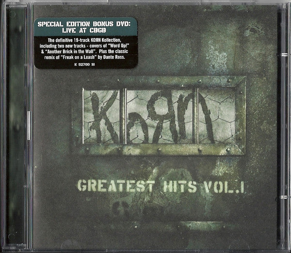 KORN - GREATEST HITS VOL.1