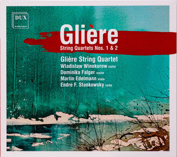 GLIERE STRING QUARTET - GLIERE: STRING QUARTETS NOS. 1 & 2