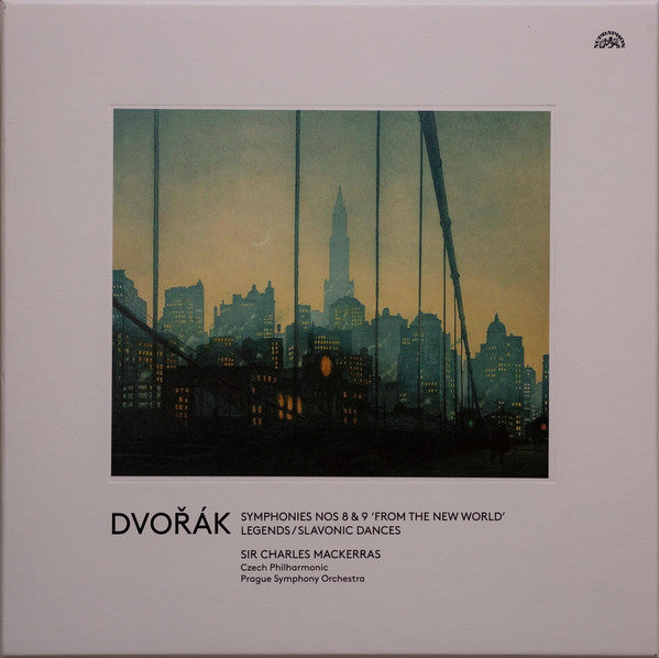 CZECH PHILHARMONIC; PRAGUE SYMPHONY ORCHESTRA - DVORAK: SYMPHONIES NOS. 8 & 9 LEGENDS & SLAVONIC DANCES
