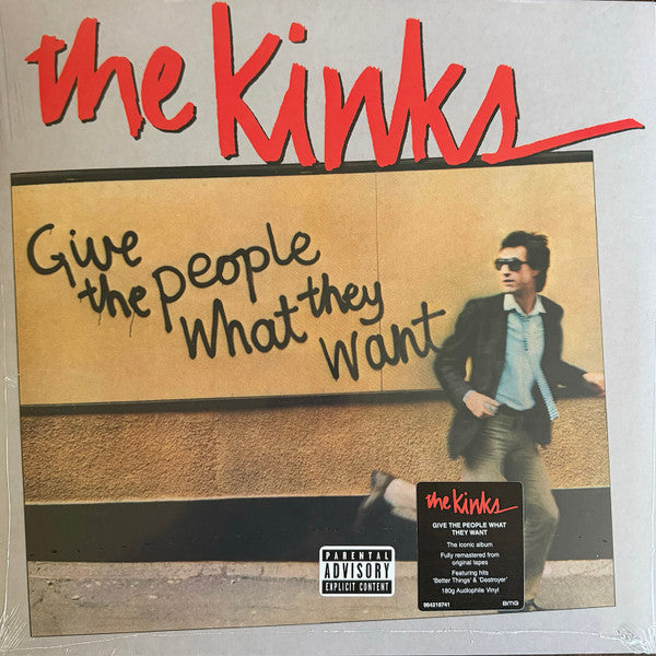 KINKS - GIVE THE PEOPLE WHAT THEY WANT (ECORECORD VINYL)