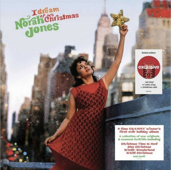 JONES NORAH - I DREAM OF CHRISTMAS (TRANSPARENT RED VINYL)