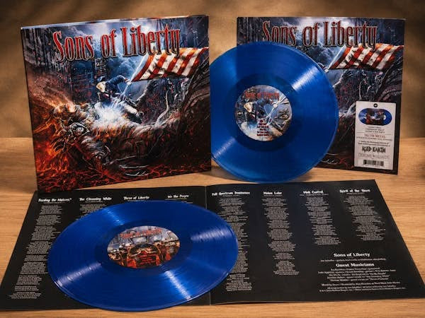 SCHAFFER,JON SONS OF LIBERTY - THOUGHT CRIMES (VOLUMES 1 & 2) (LIMITED/2LP/TRANSPARENT BLUE VINYL)