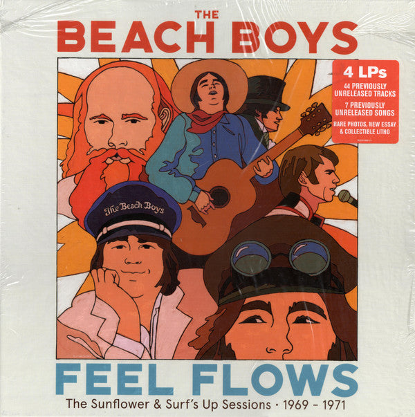 BEACH BOYS - FEEL FLOWS: THE SUNFLOWER & SURF'S UP SESSIONS 1969-1971 (4LP)