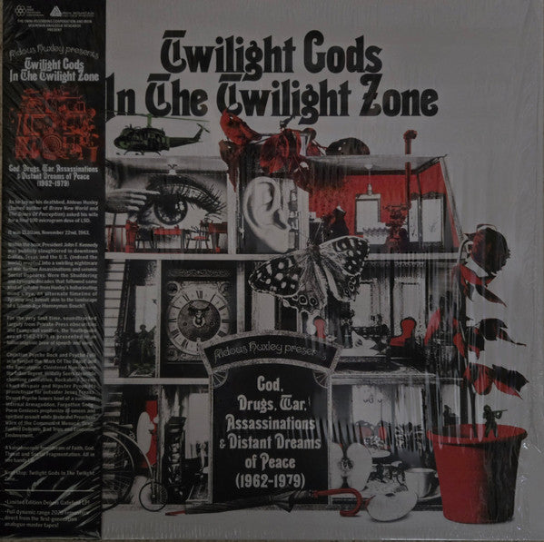 VARIOUS ARTISTS - TWILIGHT GODS IN THE TWILIGHT ZONE: GOD, DRUGS, WAR & DISTANT DREAMS OF PEACE (1962-1979)
