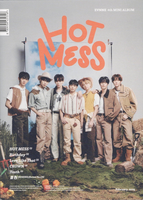 EVNNE - HOT MESS (4TH MINI ALBUM)