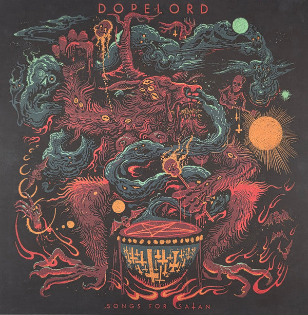 DOPELORD - SONGS FOR SATAN (YELLOW/BLACK CLOUDBURST VINYL)