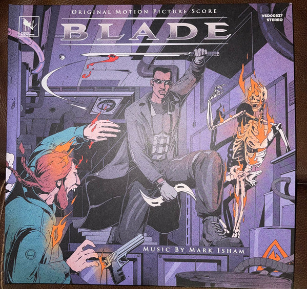 ISHAM,MARK - BLADE OST (DELUXE EDITION/BLOOD SPLATTER VINYL/CLEAR VINYL/2LP)