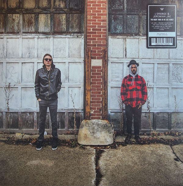 L'ORANGE & JEREMIAH JAE - NIGHT TOOK US IN LIKE FAMILY (RED & BLACK VINYL)