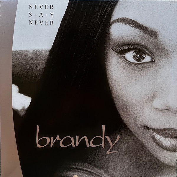 BRANDY - NEVER SAY NEVER (TRANSPARENT VINYL/2LP)